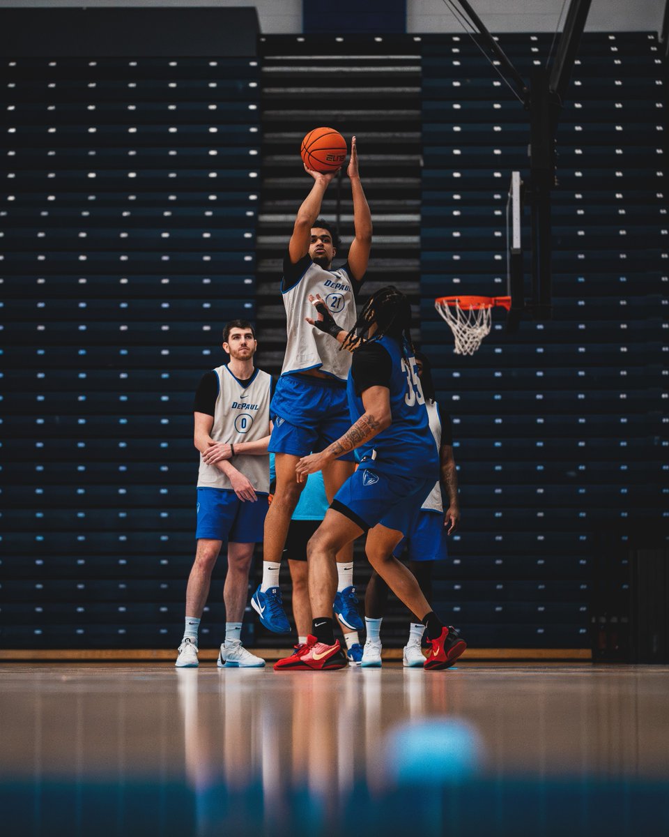 DePaulHoops's tweet photo. Putting in the prep for @cbbcrown. https://t.co/otJuUF0LYJ