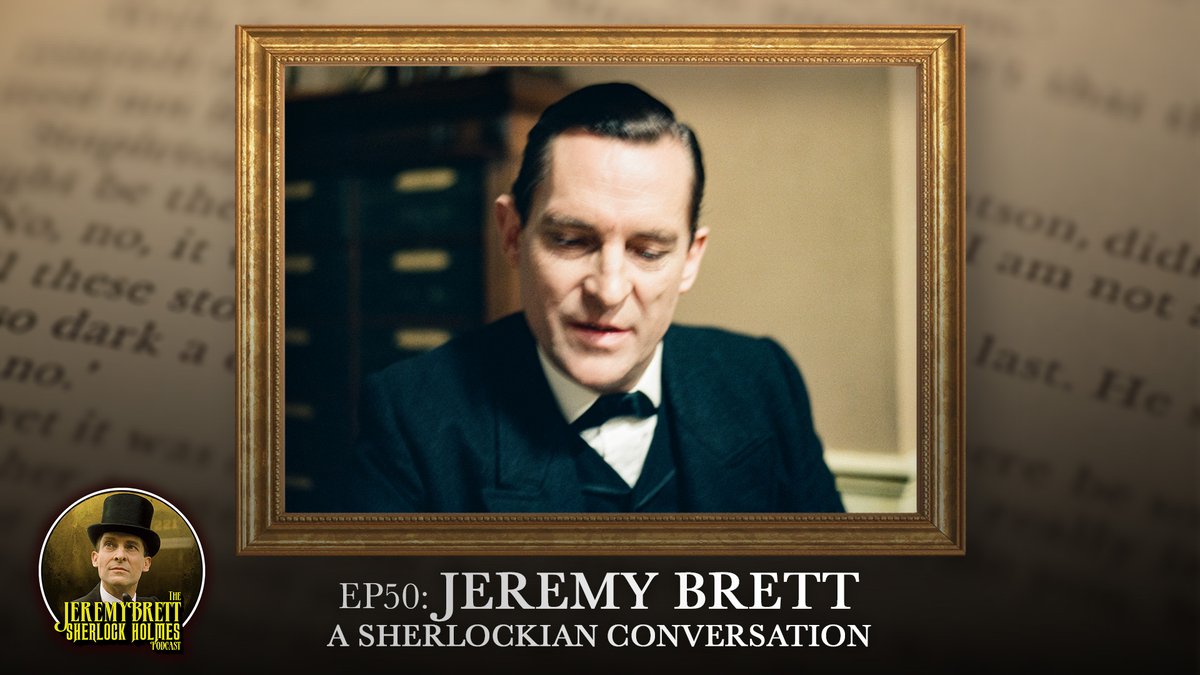 EP50 (🥂)- An unreleased #SherlockianConversation with JEREMY BRETT!!!

Recorded on the Baker St set on December 09th, 1985, by interviewer Gary Leach. 

iTunes: tinyurl.com/JeremyBrettInt…
YouTube: youtu.be/klOZx3UHV8k

#JeremyBrett #SherlockHolmes #GranadaSherlockHolmes