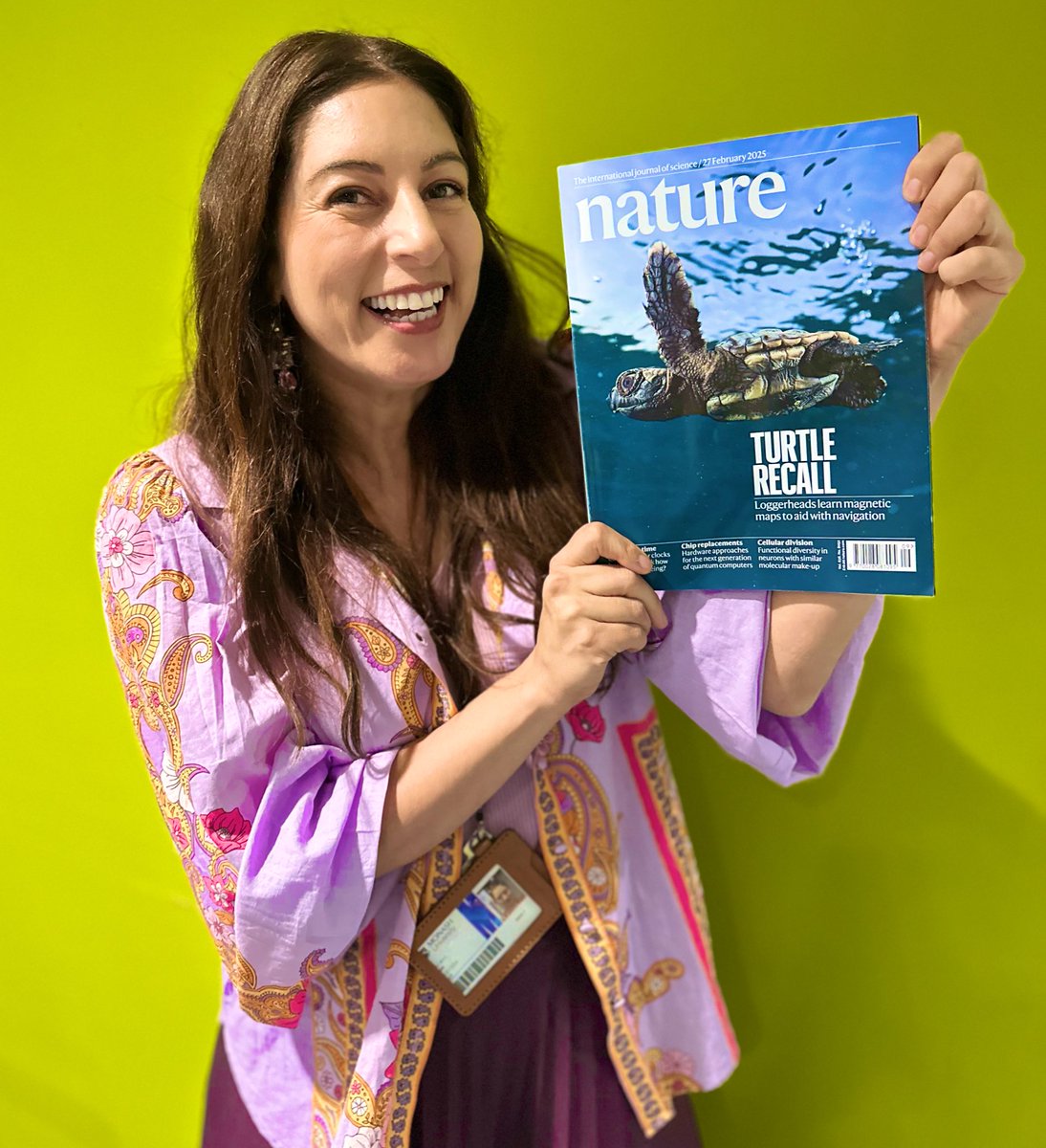 The print version of your op-ed in <a href="/Nature/">nature</a> arrives. What else is there to do but have a photoshoot? Thank you Dr Liang Li for the 📸