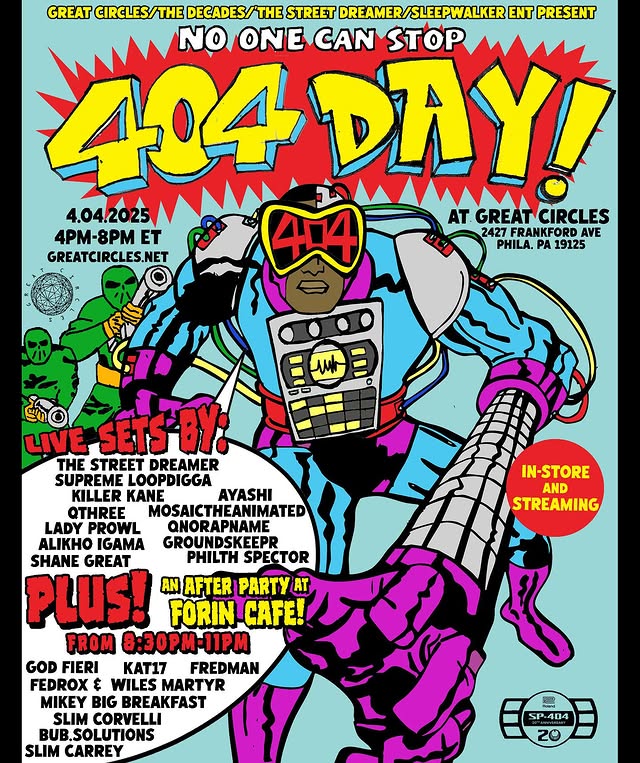 WilesWorldWeb (@wilesmartyr) on Twitter photo No 1 Can Stop 404 Day
Flyer by <a href="/TheDecadesHatCo/">The Decades</a>
Live Set <a href="/greatcircles/">Great Circles</a>
After Party @ Forin Cafe
Sponsored by <a href="/RolandGlobal/">Roland</a>
cited sources: instagram.com/p/DHwfuFeuiYU/… No 1 Can Stop 404 Day
Flyer by <a href="/TheDecadesHatCo/">The Decades</a>
Live Set <a href="/greatcircles/">Great Circles</a>
After Party @ Forin Cafe
Sponsored by <a href="/RolandGlobal/">Roland</a>
cited sources: instagram.com/p/DHwfuFeuiYU/…