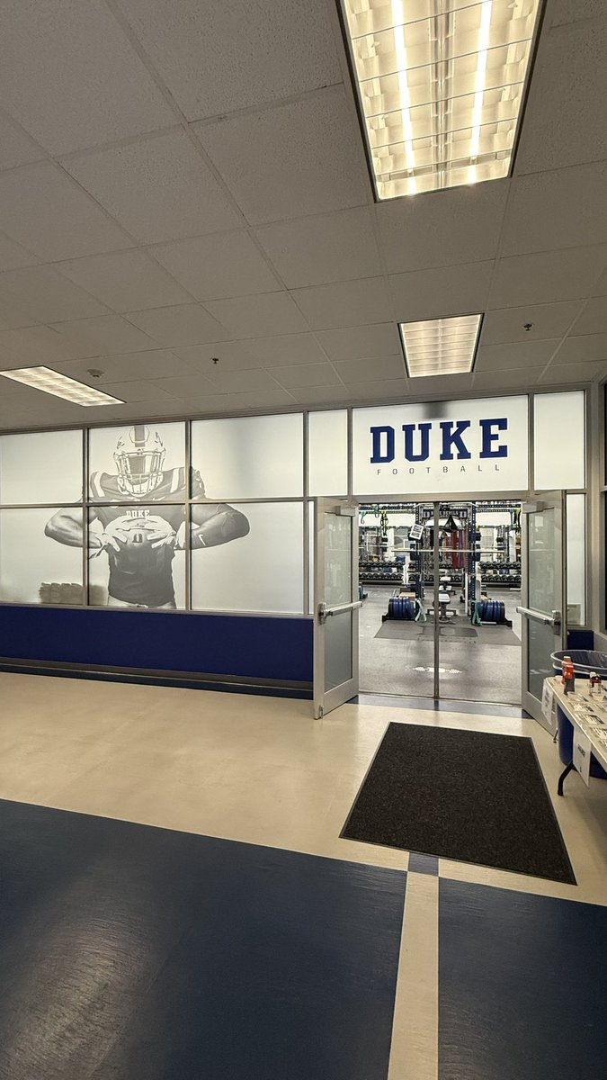 Coach Lugenbeel (@coachlugenbeel) on Twitter photo Thank you to <a href="/DukeFOOTBALL/">Duke Football</a> for their hospitality this morning.
Great experience and conversation. Thank you to <a href="/DukeFOOTBALL/">Duke Football</a> for their hospitality this morning.
Great experience and conversation.