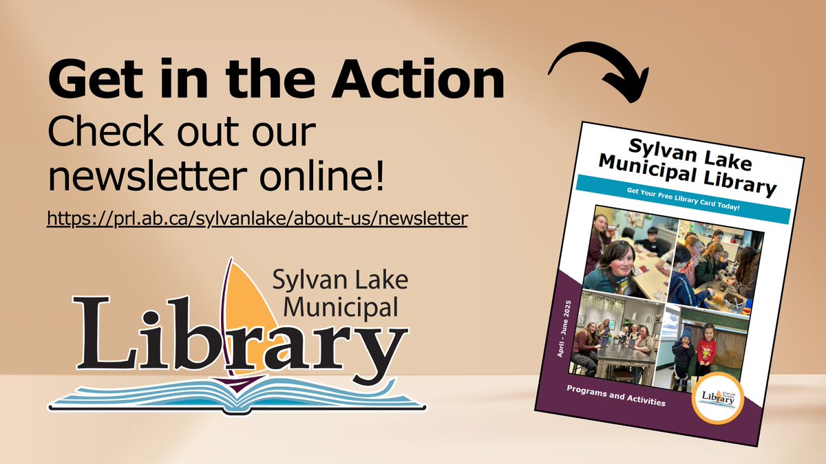 Our Spring Newsletter is out! Check it out online, or stop by the Library to pick up a print copy.

Lots of great activities happening at the Library this spring!

prl.ab.ca/sylvanlake/abo…