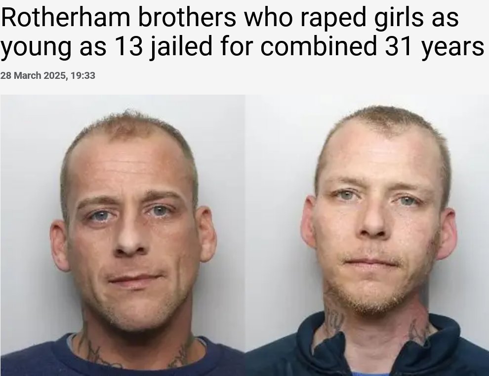 White British males, like it is 83% of the time.