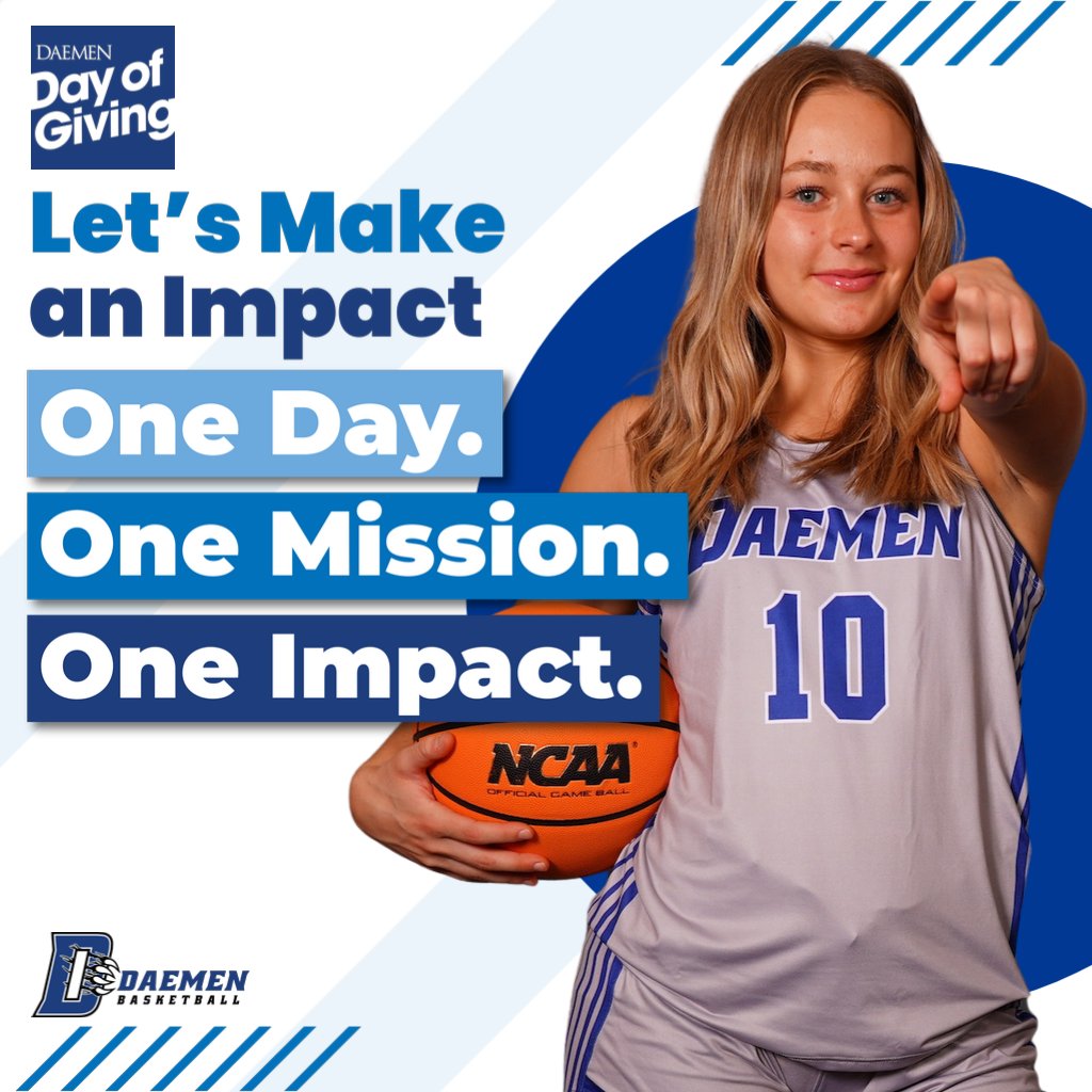 5 conference championships &amp; 124 wins in the last 6 seasons &amp; we're just getting started! A donation to our program on Wednesday, April 9 for Daemen Day of Giving will help send us to a tournament next season to increase our strength of schedule &amp; prepare us for conference play!