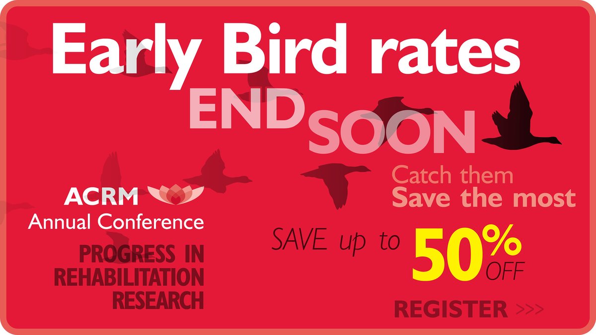 ACRM Physicians & Clinicians tweet media