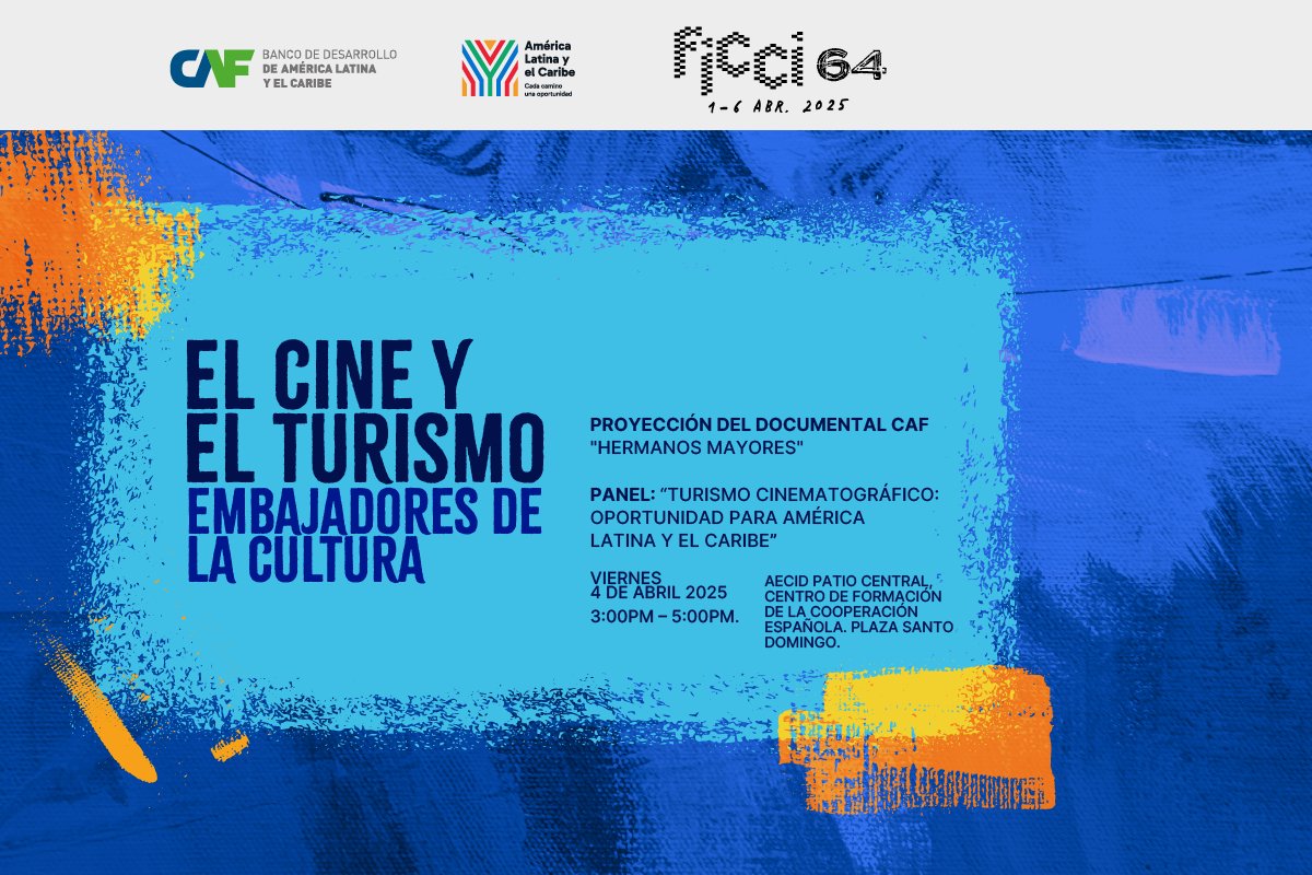 ¡Agéndate! 🎬 En el marco del  🇨🇴 Festival Internacional de Cine de Cartagena de Indias (<a href="/_FICCI_/">Festival Internacional de Cine de Cartagena -FICCI</a>), CAF te invita a la proyección del documental 'Los Hermanos Mayores'. 

Este cortometraje de 20 minutos nos sumerge en la cosmovisión del pueblo Arhuaco, su relación con la tierra y