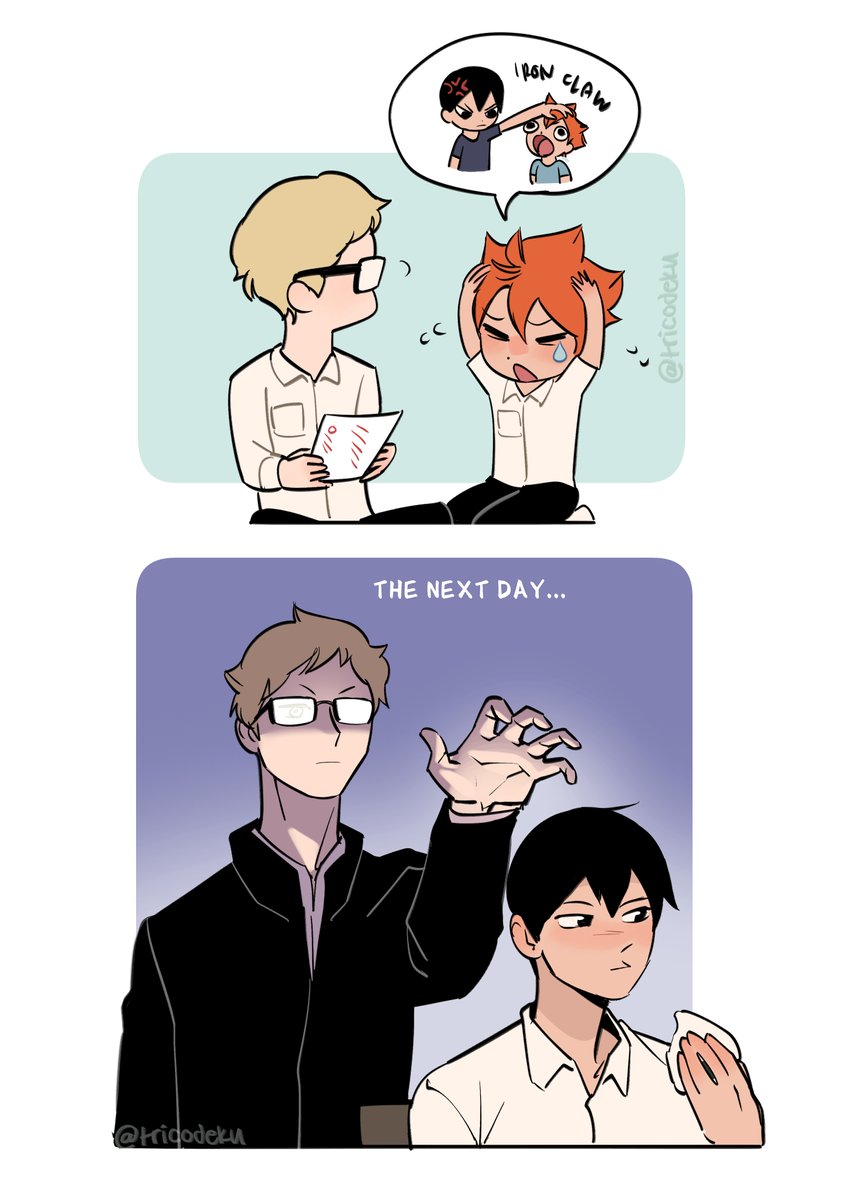 tricodeku's tweet photo. don't hurt my boyfriend again. #tsukihina https://t.co/OMMtdr3aOZ