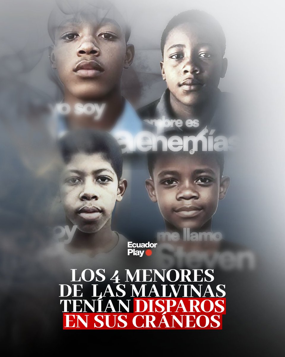 EcuadorPlay's tweet image. 📋 Según un informe médico legal, los cuatro menores del caso Las Malvinas fueron presuntamente ejecutados con disparos en la cabeza, realizados de atrás hacia adelante, indicando que podrían haber estado arrodillados en el momento de su muerte.

🔎 Uno de los menores presentaba…