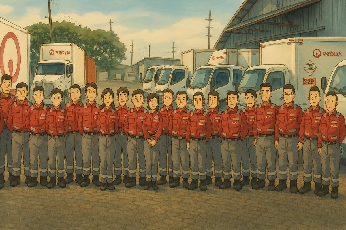 🔧🌱 En Veolia, transformamos lo cotidiano en extraordinario.
Estas ilustraciones estilo Ghibli celebran el compromiso y dedicación de nuestro equipo en cada paso de la 

#TransformaciónEcológica #OrgulloVeolia #VeoliaEcuador #TrabajoQueInspira