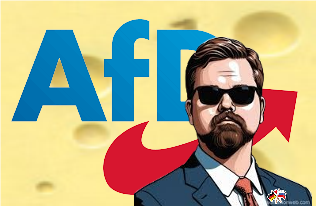 451_Grad_F's tweet photo. @Hagemeister14 #Vanze wäre sicher einer der NEUEN in der #AfD Fraktion, ein Hinterbänkler ganz Hinten, wo die Dummis aus der dunkelsten Provinz von Sachsen sitzen müssen, ohne blauen Sessel &amp; Mikrofon! https://t.co/8CEiV6pPt6
