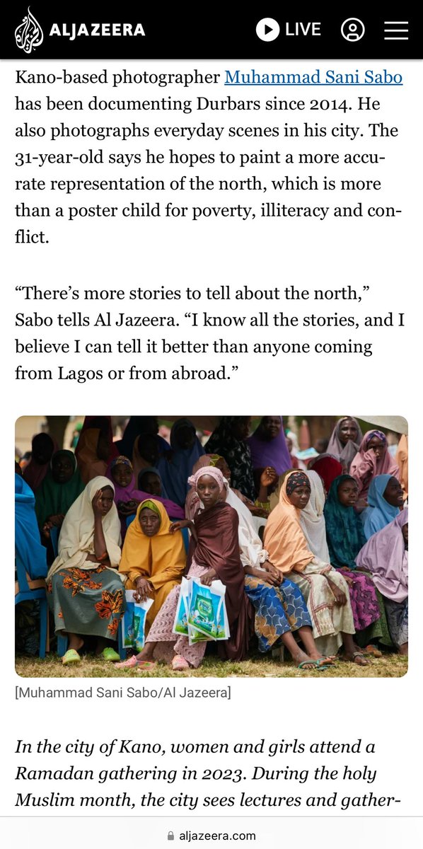 Bappancey📷 (@bappancey) on Twitter photo Dreams do come true! I'm beyond thrilled to see my photos featured on <a href="/AlJazeera/">Al Jazeera PR</a> . This is a testament to the power of passion, hard work, and perseverance.
aljazeera.com/features/longf… Dreams do come true! I'm beyond thrilled to see my photos featured on <a href="/AlJazeera/">Al Jazeera PR</a> . This is a testament to the power of passion, hard work, and perseverance.
aljazeera.com/features/longf…