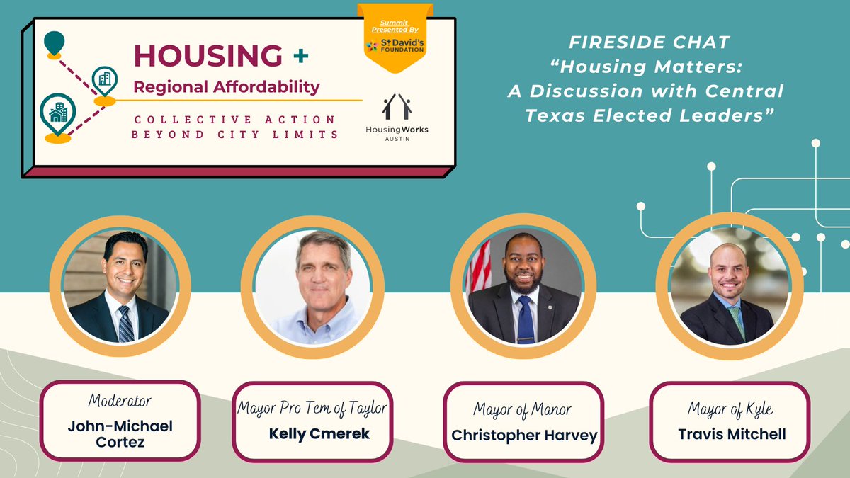 We'll be joined by regional elected leaders for a panel conversation at our April 11 summit. You won't want to miss this conversation!