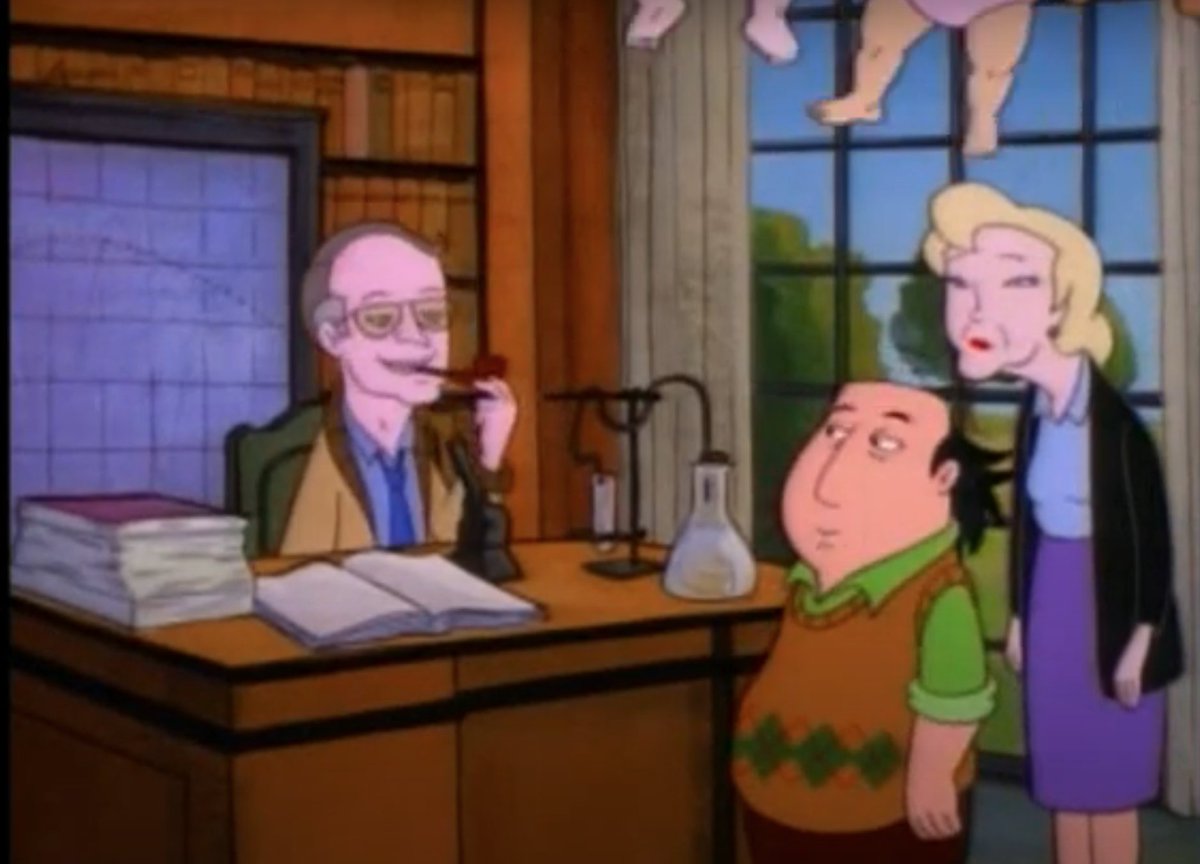 According to former vice-presidential candidate Franklin Sherman, a reboot of #TheCritic w/both <a href="/realjonlovitz/">Jon Lovitz</a> &amp; @aljean would be bigger than the Badger Blaster (TM)!