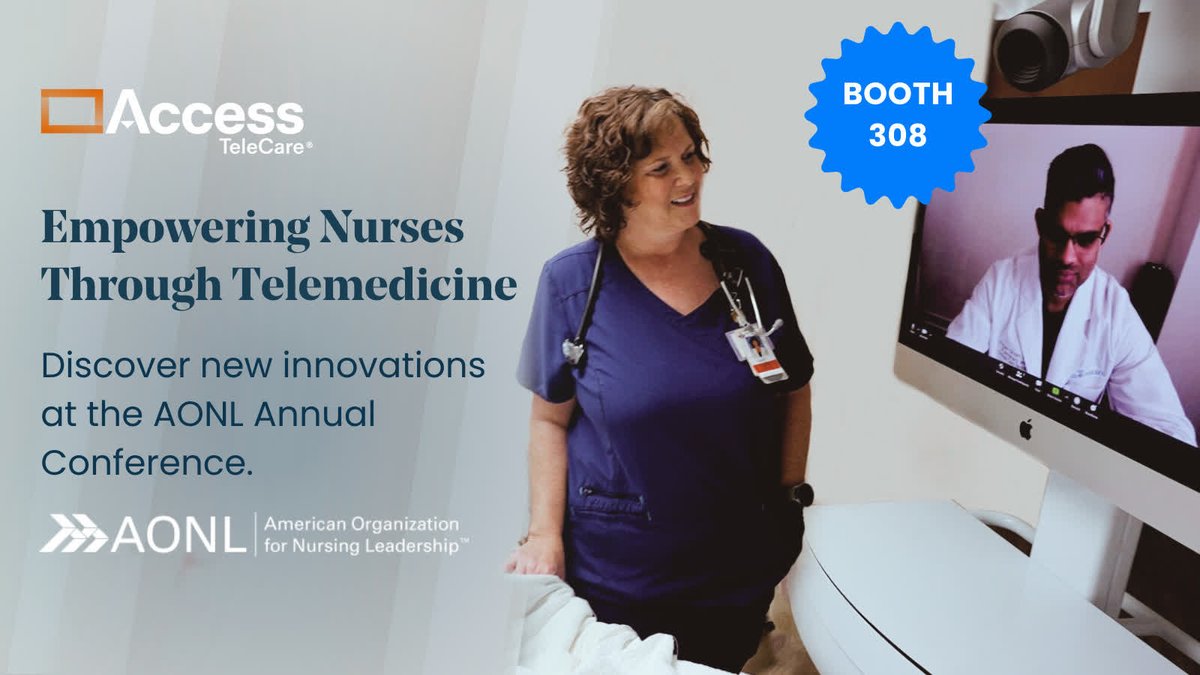 Nurses are at the heart of patient care, and telemedicine is giving them new tools to enhance patient outcomes. 

See how Access TeleCare supports nursing teams at AONL 2025 &gt;&gt; accesstelecare.com/blog/empowerin…