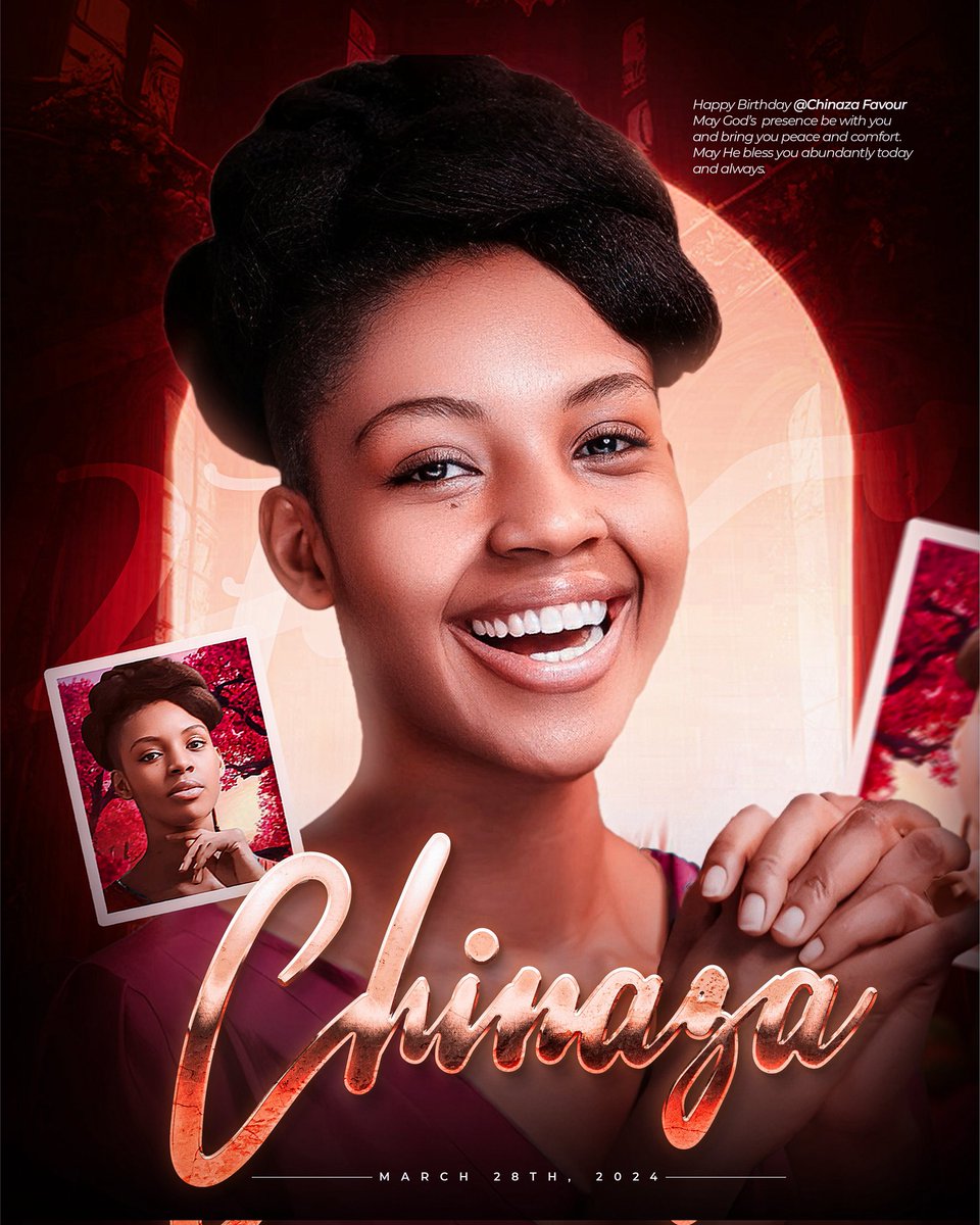 walterebub53280's tweet photo. A design I created last year for this Beautiful Woman❤️...
Happy birthday @chinazafavour_
#idesignedthis
#waltergraphic
#แผ่นดินไหว https://t.co/0k0l304YLo