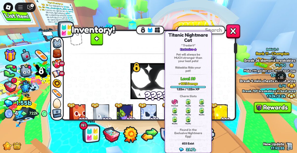 Hiii :3
What is the best name for my Titanic Nightmare Cat? ( best name gets a huge)