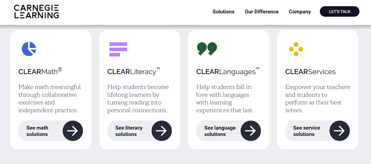 AnnaDyagileva1's tweet image. 🚀 Unlock Student Potential with @carnegielearn! 
💡 Why Educators Choose It:
✅ AI-driven personalized learning
✅ Real-time analytics for better insights
✅ Engaging math &amp;amp; literacy programs
✅ Adaptive assessments to tailor instruction

#CarnegieLearning #EdTech #AIinEducation