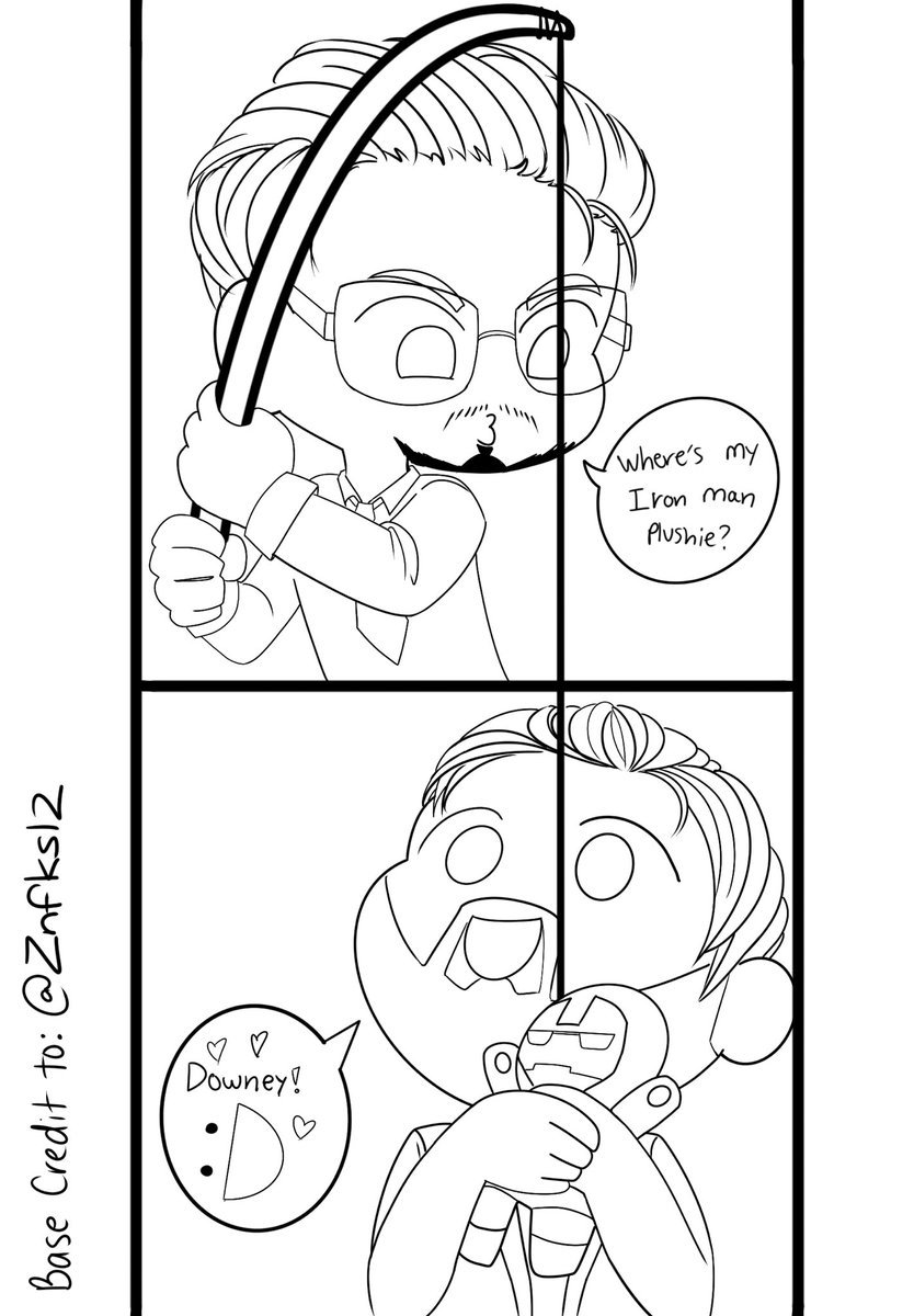 jskybp's tweet photo. @RobertDowneyJr 

Hello! I am a private tutor teacher and my student and I are big fans! She worked very hard on this artwork to gift to you. I hope you like it! 

And if you have a spare moment, it would really make her day if you replied 😀😄

The references are posted as well. https://t.co/DFrjDAkJnL
