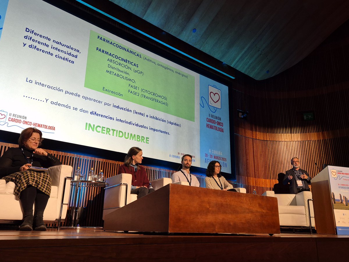 Continuamos con la mesa de "Escenarios complejos en cardio-oncologia" <a href="/ChuacOnco/">OncoCHUAC</a> <a href="/rochicorleone/">Doc Corleone</a> <a href="/noriega_dr/">Dr Victor Noriega</a> <a href="/MonzonisAmparo/">Amparo Martinez Monzonis</a>