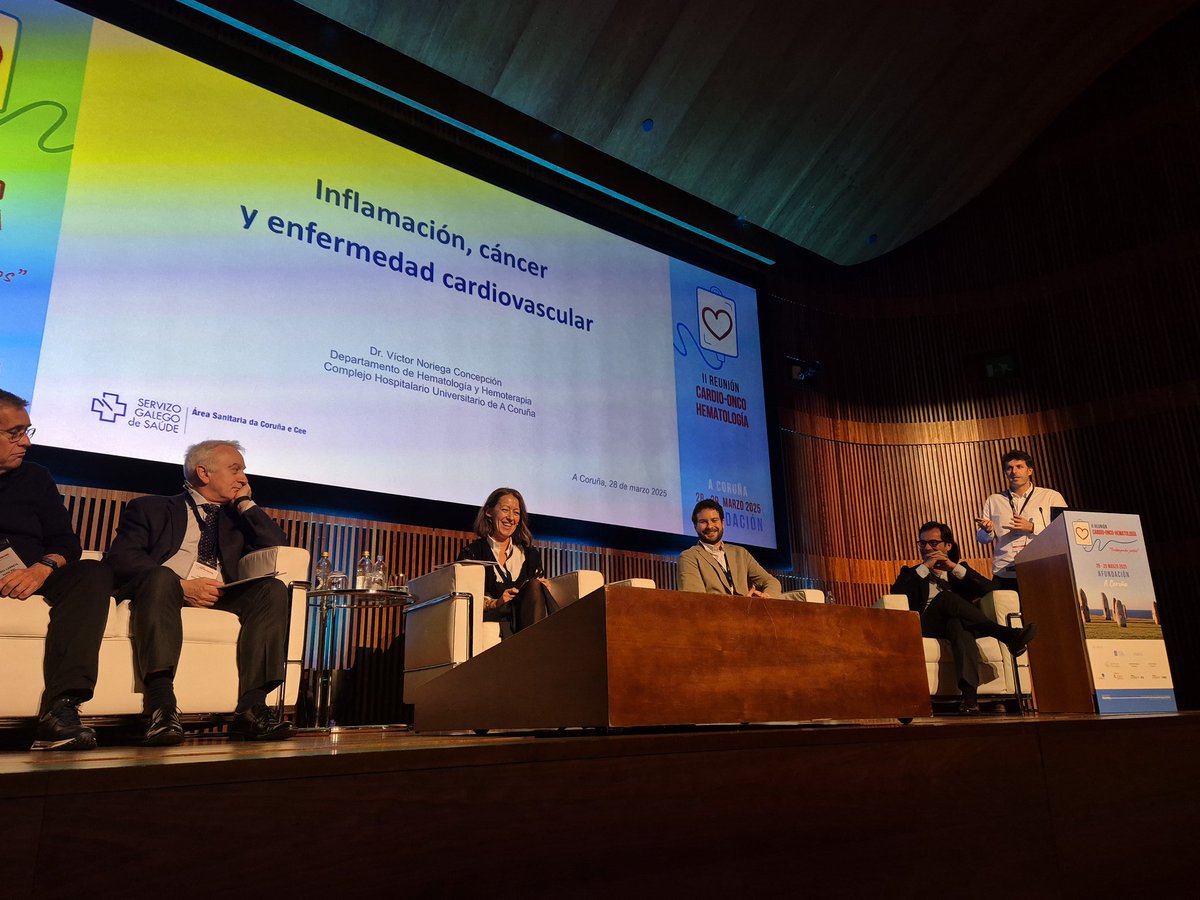 Cayetana Barbeito Caamaño (@cayetanabarcaa) on Twitter photo Terminamos la jornada de hoy con la mesa de investigación y organización en cardio-oncologia <a href="/noriega_dr/">Dr Victor Noriega</a> <a href="/jmvazrod/">Jose Manuel Vázquez</a> <a href="/charocampelo/">charocampelo</a> <a href="/PeterMoliner/">Pedro Moliner</a> Terminamos la jornada de hoy con la mesa de investigación y organización en cardio-oncologia <a href="/noriega_dr/">Dr Victor Noriega</a> <a href="/jmvazrod/">Jose Manuel Vázquez</a> <a href="/charocampelo/">charocampelo</a> <a href="/PeterMoliner/">Pedro Moliner</a>