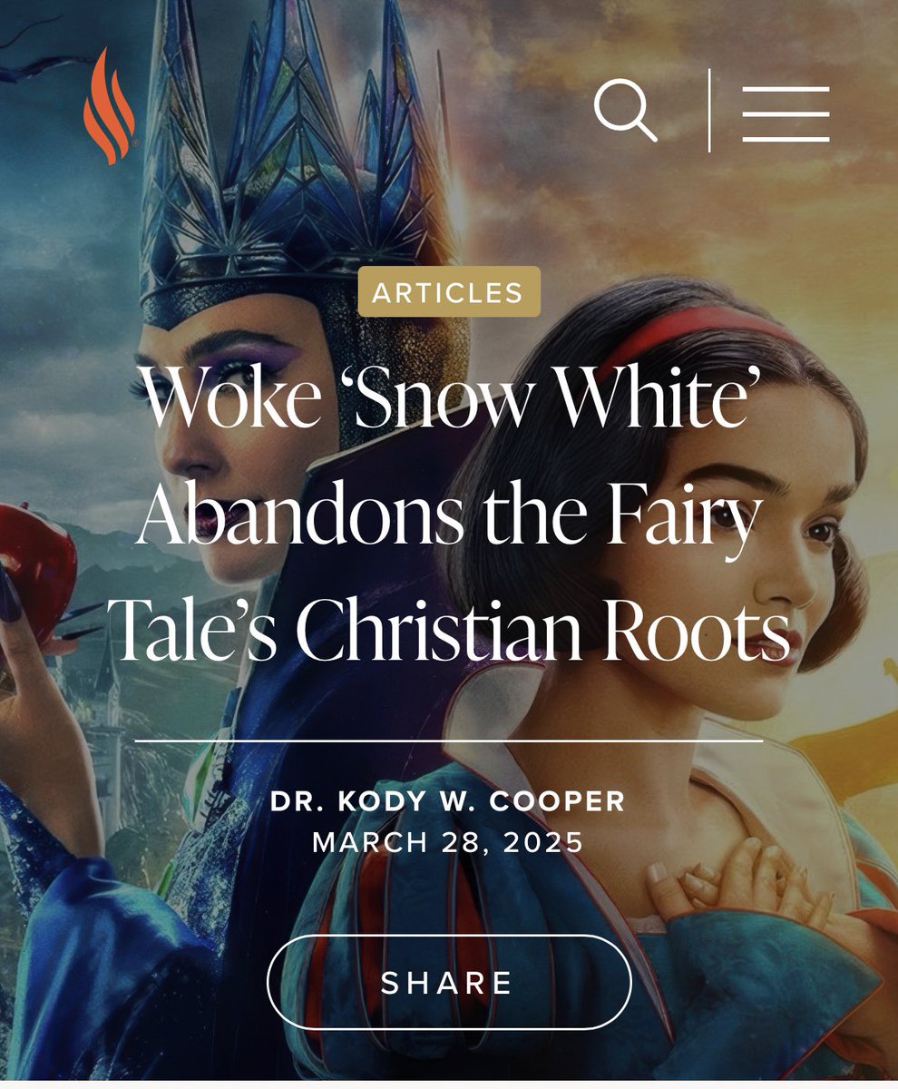 When I was asked to review the new Snow White, I thought about that game “Would You Rather?” and what horrendous things I’d rather do than sit through its one hour and forty-nine minute runtime. Review out over <a href="/WordOnFire/">Word on Fire</a>