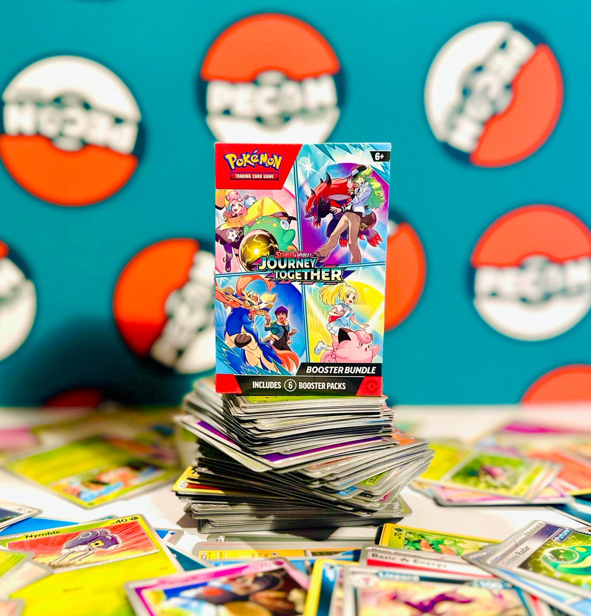 pecantowntcg's tweet image. 🚨 Pokémon Giveaway Alert! 🚨

Getting Pokémon packs around launch day is a nightmare, but we found a few and want to spread some joy! WE WANT TO GIVE YOU a sealed Pokémon Journey Together Booster Bundle!🎁✨

How to enter:
👀 Follow us
✔️ Like this post
🔁 Retweet this post
📸…