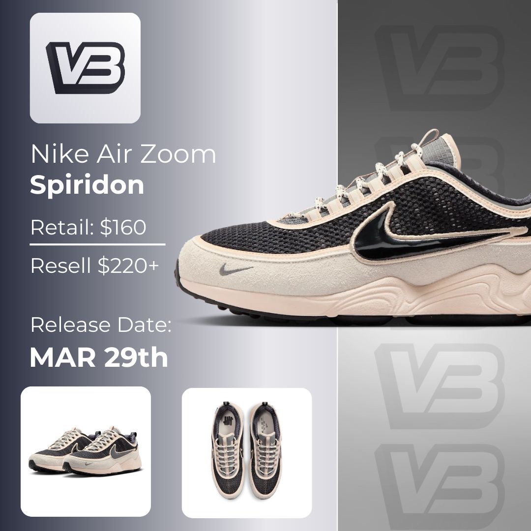 🚨 Nike Air Zoom Spiridon Undefeated "Phantom" Drop Alert! 🚨

Our Viral Bricks members are locked in and ready to cook this release! 🔥🔥

👟 Style: HV4847-001
💰 Retail: $160
📈 Resale: $220+

Follow and retweet for a chance to win a free trial♻️