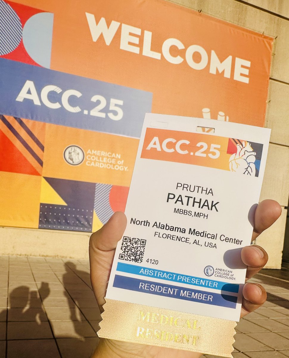 Beyond excited for my first national ACC meeting this weekend in Chicago !! 
♥️🫀#ACC #ACC2025