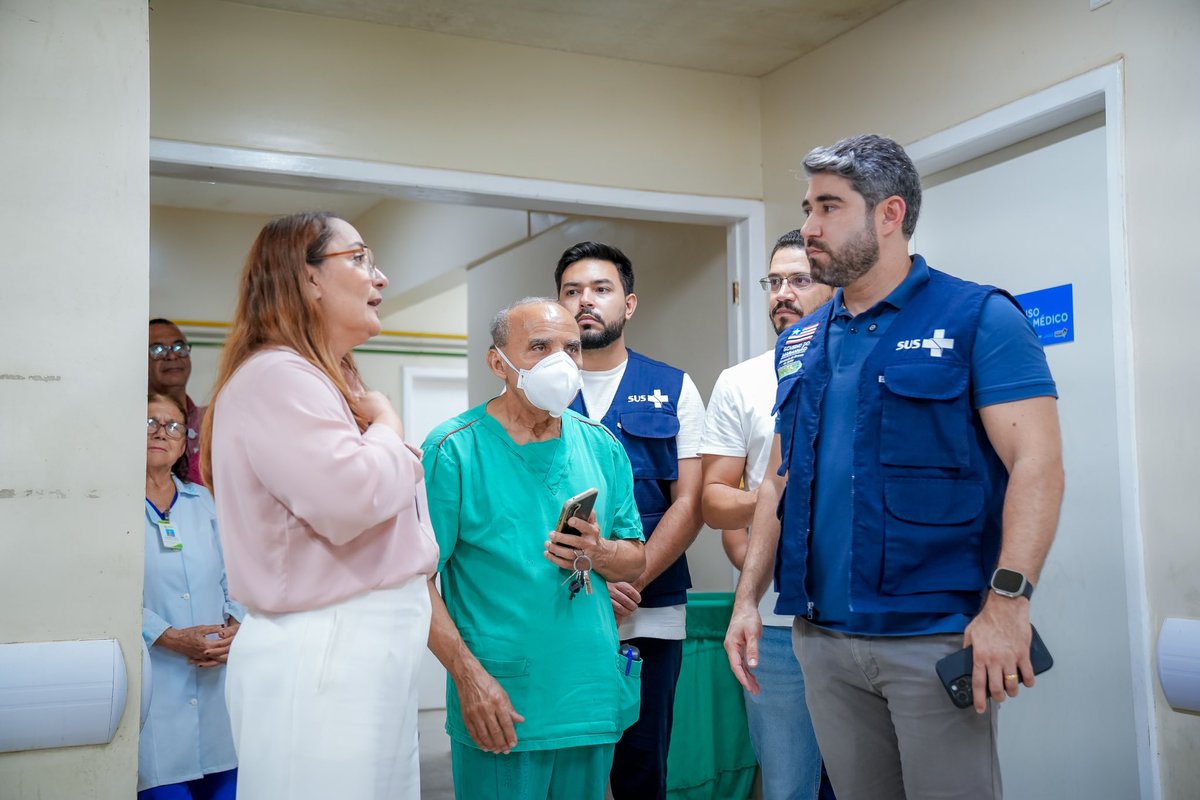 marcelloadb's tweet image. Nos últimos dias estive visitando algumas das nossa unidades de saúde visando aperfeiçoar os serviços ofertados. É sempre bom estar “in loco” verificando o andamento das atividades e conversando com os gestores, colaboradores e pacientes.  @GovernoMA  @carlosbrandaoma