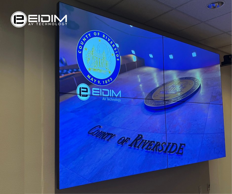 EidimAV's tweet image. 🚀 Just wrapped up the County of Riverside Project! 🎉
🙏 Huge thanks to the County of Riverside for trusting us—we’re excited for future collaborations!
✨ Ready to upgrade your AV setup? Let’s make it happen! 🎥🔊
#AVSolutions #VideoWall #ConferenceRoomTech #EIDIMGroup