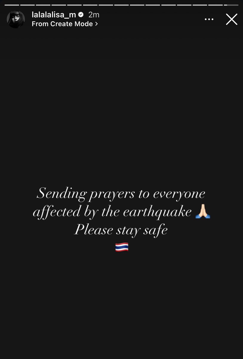 lalisamgger's tweet photo. Lisa via Instagram stories. 🙏🏽 https://t.co/6vh12pDIPj