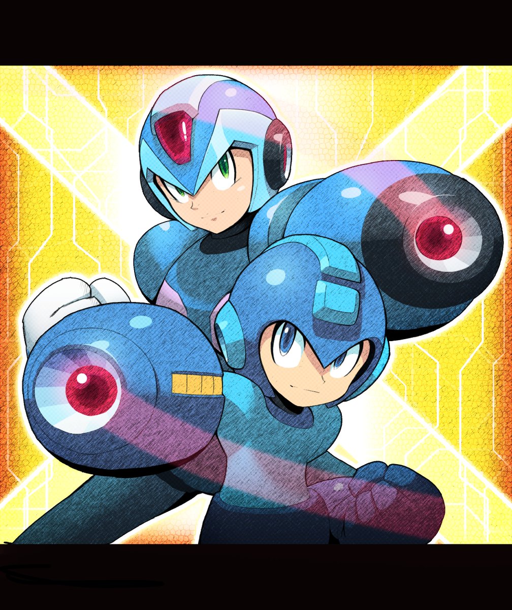 MegamanUMX's tweet image. Classic/X
Old art I found on my stash that I haven't posted.
I did a slight edit and used some filters.