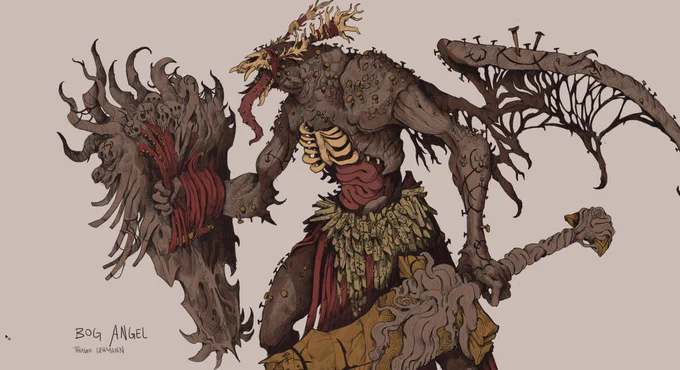 ok, ok, Bog Angel got some base colors on it 
