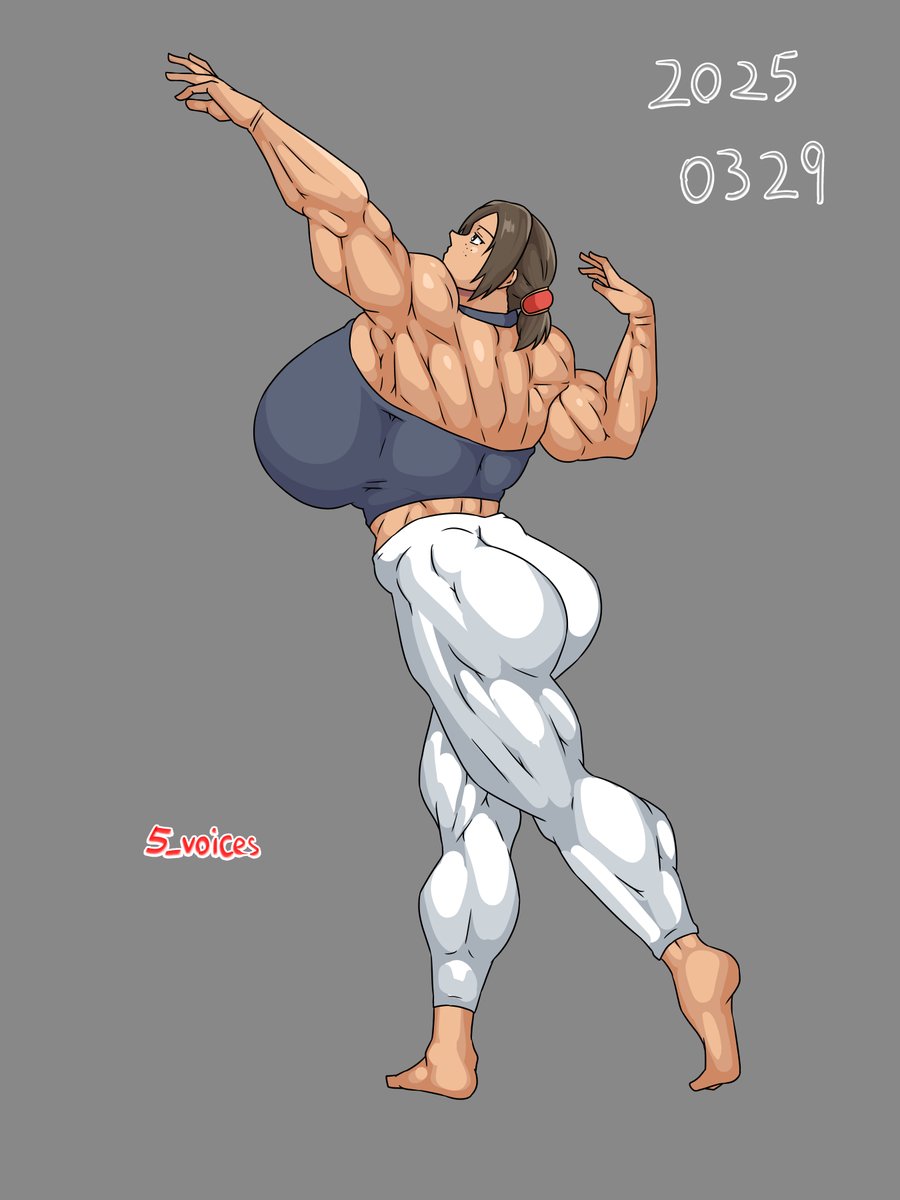 ポートレボディビル模写。 