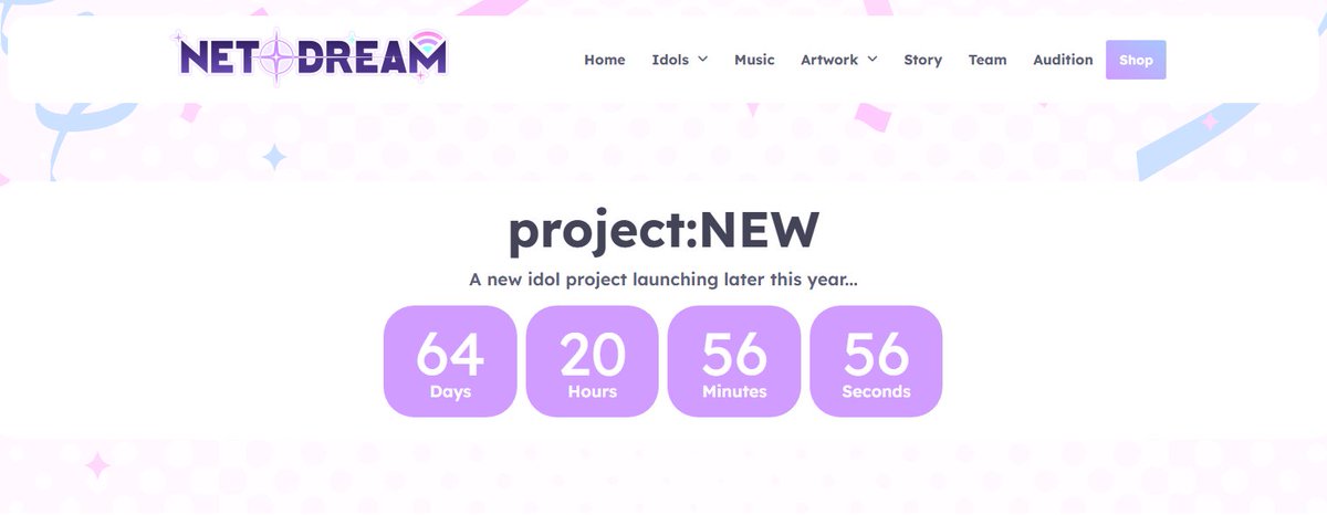 NETDREAM_idol's tweet image. Have you spotted this new page on our website yet...? No? Well, come check it out 👀 net-dream.com