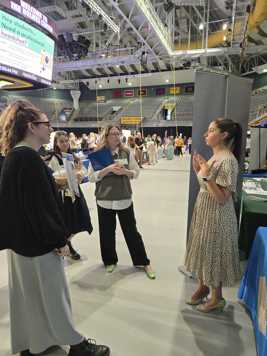Day 2 in NC required some reinforcements, so we called on our own <a href="/lamberthighsch/">Lambert High School</a> ELA staff, who's also an <a href="/appstate/">Appalachian State</a> <a href="/AppstateRCOE/">AppState RCOE</a> alum, to help recruit the <a href="/appstatecareers/">AppState Career Development Center</a> Education Fair. #GoMountaineers <a href="/FCSchoolsGA/">Forsyth County Schools</a> #whereisdrbrown #comeworkinFCS #ontheroadagain
#joinourfamily