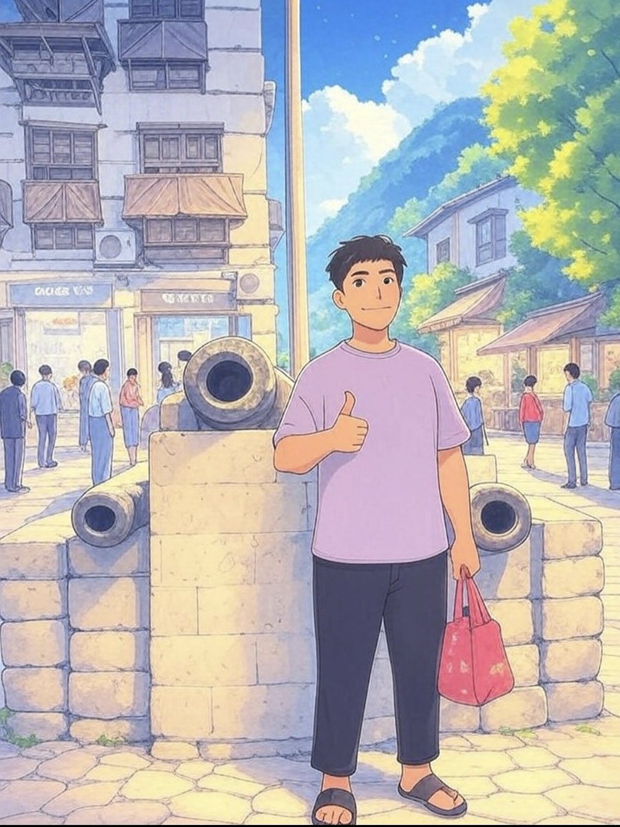 Me as Ghibli character