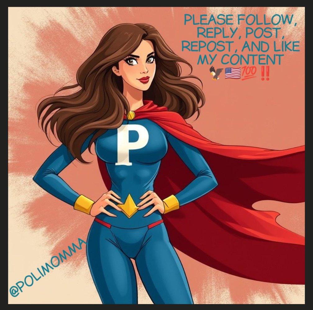 PoliMomma - Parody of self ๐ free snark provided! (@polimomma) on Twitter photo <a href="/bitemecommies/">Boner the Barbarian ๐ฆ๐บ ๐ฉ๐ช</a> <a href="/ZollmanBBecker/">Zolly Becker</a> <a href="/JDJ_MAGA/">Jesse J_JDJ_PhD M/O</a> <a href="/NoLeftyEsty/">Stellar Conservative Lady.</a> <a href="/MAGA_Meme_Man/">MAGA Meme Man</a> <a href="/VigilanteCheeta/">Vigilante Cheetah</a> <a href="/Tweeklives/">twk4usa</a> <a href="/PSwal807/">Penny Calls a Lid ๐บ๐ธ๐ฎ๐น</a> <a href="/MGB_777/">Phantom</a> <a href="/elisia38/">@positivity</a> <a href="/JSTEPH123/">JohnS</a> <a href="/ron_starr1947/">Ron Starr</a> <a href="/ken_kmak8542/">Ken Kmak @ken_kmak8542</a> <a href="/V_Lady2024/">๐ฟ๐ถ๐น๐ ๐ฑ ๐ฅ</a> <a href="/ToniLL22/">Toni</a> <a href="/sallykycheer/">Sally KY</a> <a href="/Kung40427Kung/">Shanny</a> <a href="/Nancygodroc/">Nancy Roccapriore</a> Thanks for the shout out <a href="/bitemecommies/">Boner the Barbarian ๐ฆ๐บ ๐ฉ๐ช</a>!๐ฆ
๐บ๐ธ๐ฏโผ๏ธ
Please take a moment to FOLLOW, REPLY, LIKE, POST, and REPOST everyone! ๐คฉ
If you find me interesting ๐ please REPLY, POST, REPOST, and LIKE my content! ๐ค <a href="/bitemecommies/">Boner the Barbarian ๐ฆ๐บ ๐ฉ๐ช</a> <a href="/ZollmanBBecker/">Zolly Becker</a> <a href="/JDJ_MAGA/">Jesse J_JDJ_PhD M/O</a> <a href="/NoLeftyEsty/">Stellar Conservative Lady.</a> <a href="/MAGA_Meme_Man/">MAGA Meme Man</a> <a href="/VigilanteCheeta/">Vigilante Cheetah</a> <a href="/Tweeklives/">twk4usa</a> <a href="/PSwal807/">Penny Calls a Lid ๐บ๐ธ๐ฎ๐น</a> <a href="/MGB_777/">Phantom</a> <a href="/elisia38/">@positivity</a> <a href="/JSTEPH123/">JohnS</a> <a href="/ron_starr1947/">Ron Starr</a> <a href="/ken_kmak8542/">Ken Kmak @ken_kmak8542</a> <a href="/V_Lady2024/">๐ฟ๐ถ๐น๐ ๐ฑ ๐ฅ</a> <a href="/ToniLL22/">Toni</a> <a href="/sallykycheer/">Sally KY</a> <a href="/Kung40427Kung/">Shanny</a> <a href="/Nancygodroc/">Nancy Roccapriore</a> Thanks for the shout out <a href="/bitemecommies/">Boner the Barbarian ๐ฆ๐บ ๐ฉ๐ช</a>!๐ฆ
๐บ๐ธ๐ฏโผ๏ธ
Please take a moment to FOLLOW, REPLY, LIKE, POST, and REPOST everyone! ๐คฉ
If you find me interesting ๐ please REPLY, POST, REPOST, and LIKE my content! ๐ค
