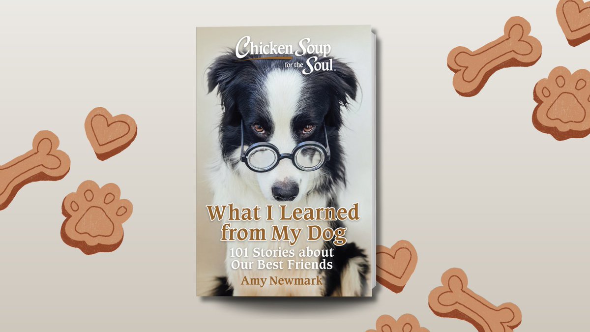 🐾My beloved dog Bandit inspired my story "Unexpected Lessons" in the new book "Chicken Soup for the Soul: What I Learned from My Dog." Available April 1 at your local bookstore or online: bit.ly/41dafag

#CSSWhatILearnedFromMyDog <a href="/ChickenSoupSoul/">ChickenSoup4theSoul</a> <a href="/amynewmark/">Amy Newmark</a>