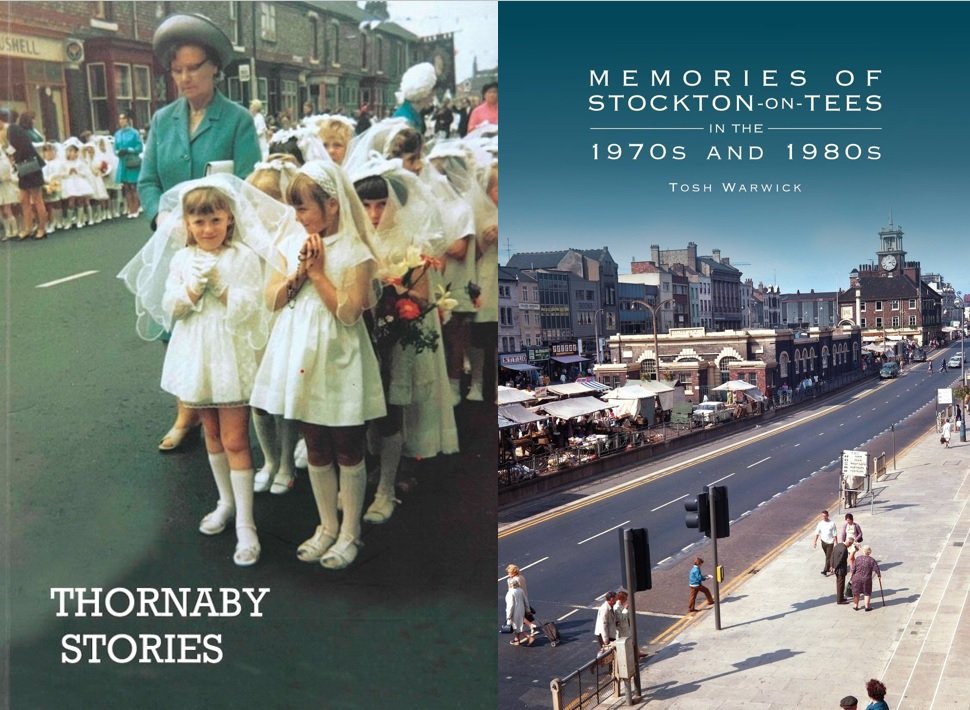 LOW STOCK! STOCKTON &amp; THORNABY TWO BOOK OFFER: Thornaby Stories by Derek Smith and Memories of Stockton-on-Tees in the 1970s and 1980s by Tosh Warwick

heritageunlocked.com/shop/stocktont…