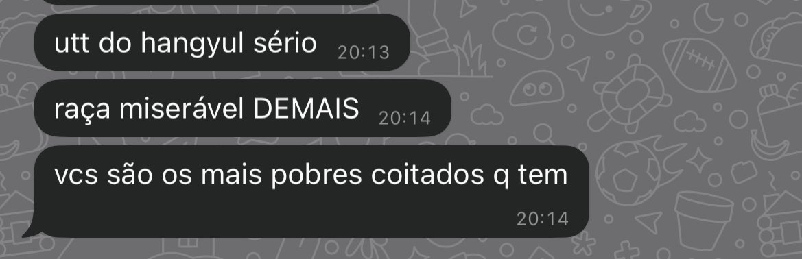 xiaogyul's tweet photo. sempre sendo humilhado https://t.co/q2T4EWp3ov