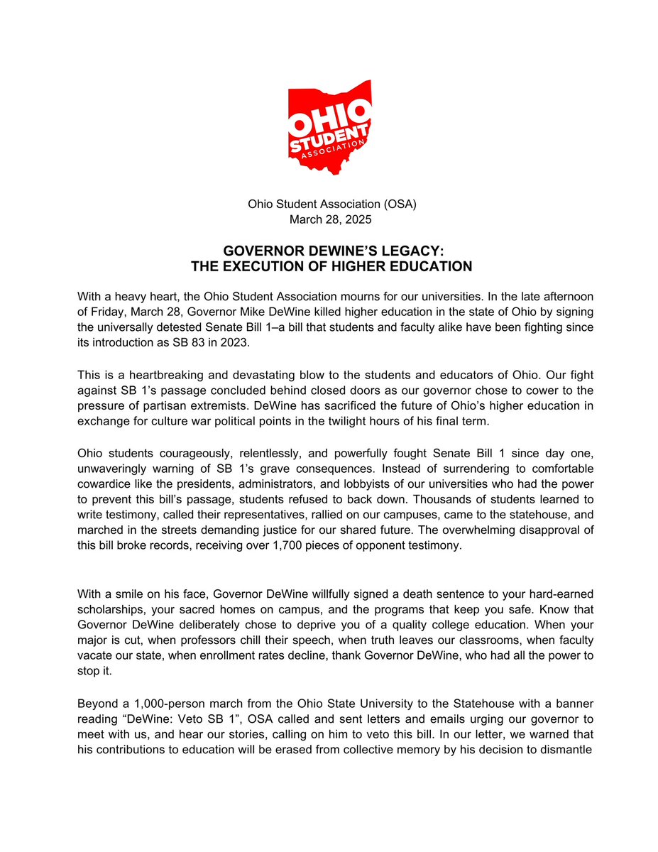 Ohio Student Association tweet media