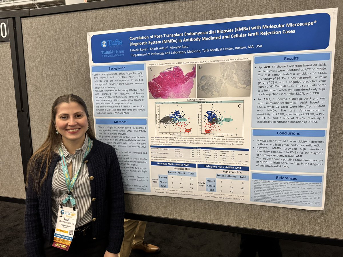 TuftsMCPathRes's tweet image. This is a wrap for USCAP 2025. We are very happy to have been a part of it. We learned new things, met new people, grew stronger, and we hope to return next year with even better ideas and more knowledge. See you next year!