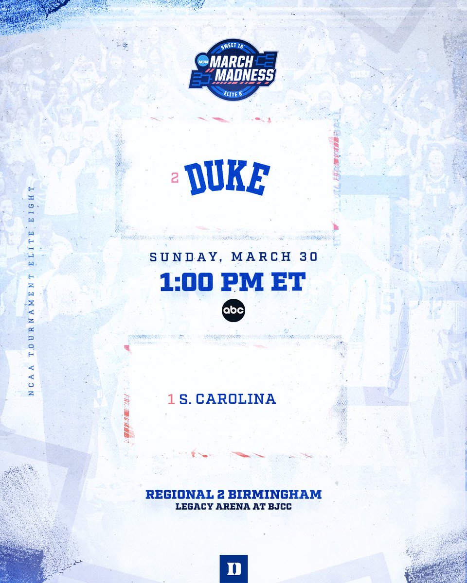 Elite Eight matchup is set.