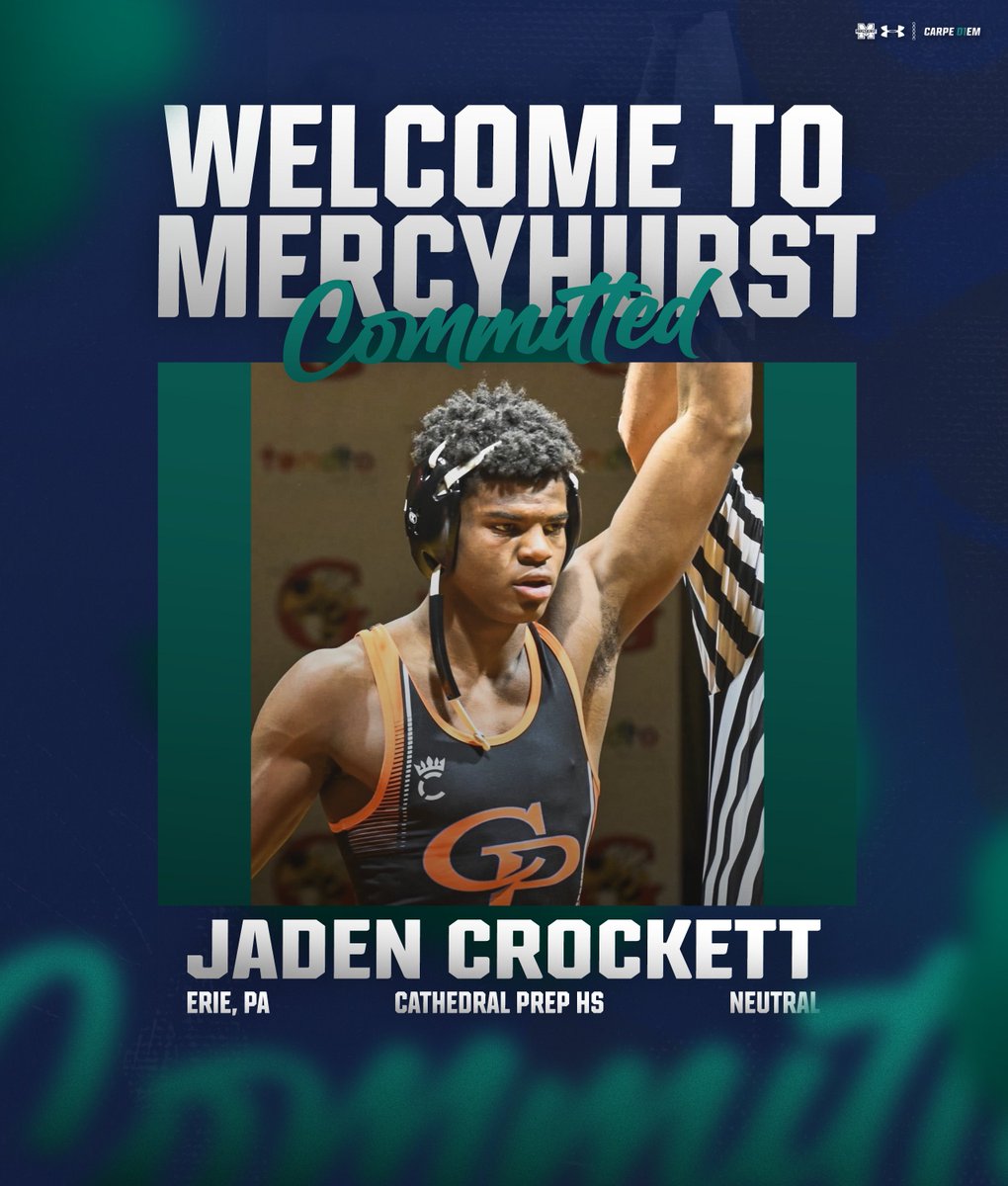 𝓒𝓸𝓶𝓶𝓲𝓽𝓽𝓮𝓭 🖊️

Jaden Crockett from Cathedral Prep HS in Erie, PA, has committed to Mercyhurst!

#HurstAthletics | #CarpeD1em☘️