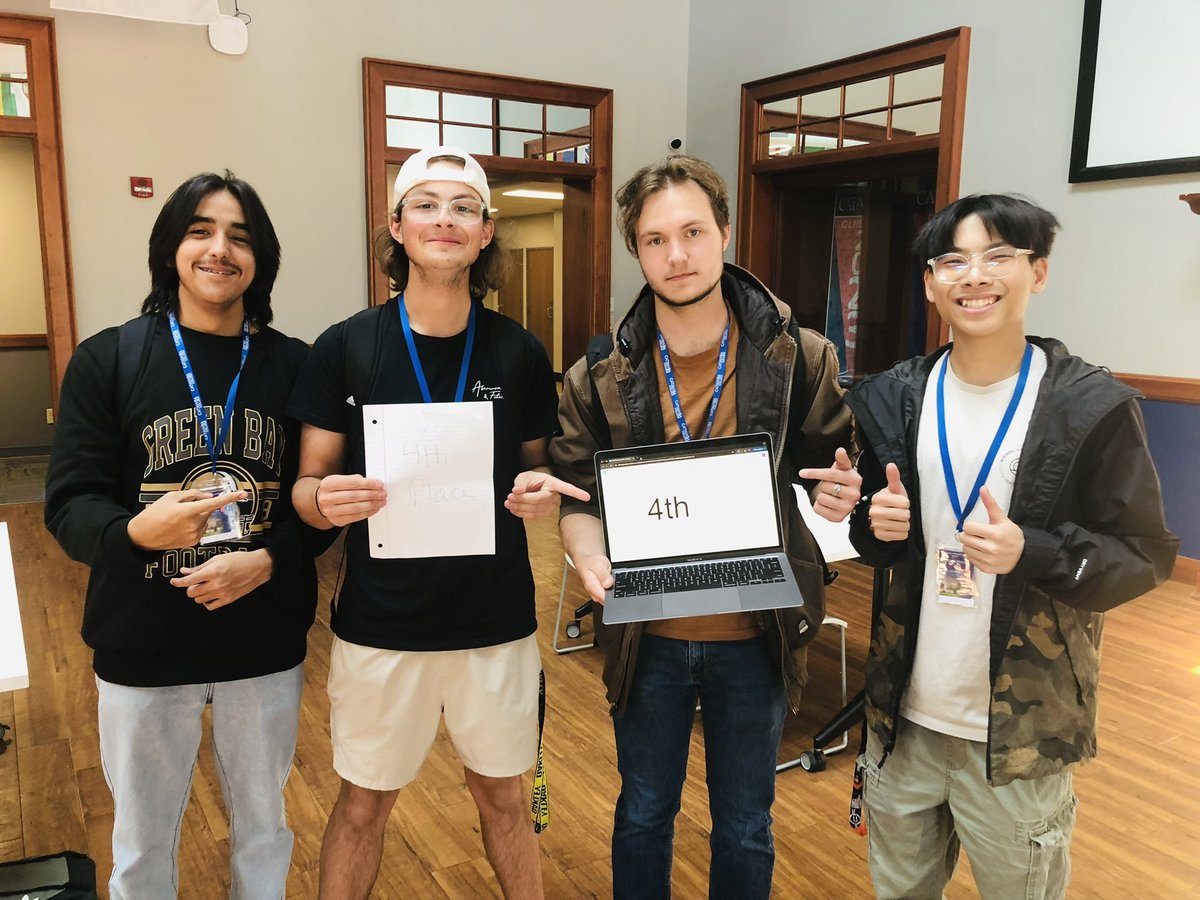 Our <a href="/JCHSCougars/">Jesse C. Carson High School</a> did so well today at Catawba College’s annual Hackathon competition! Out of 18 teams total, Carson’s 3 teams placed 1st, 2nd and 4th 🏆Proud of these kiddos!! <a href="/RSS_CTE/">RSS CTE</a>