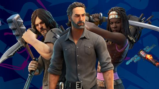 WALKING DEAD x FORTNITE SKINS RETURN TOMORROW 🔥