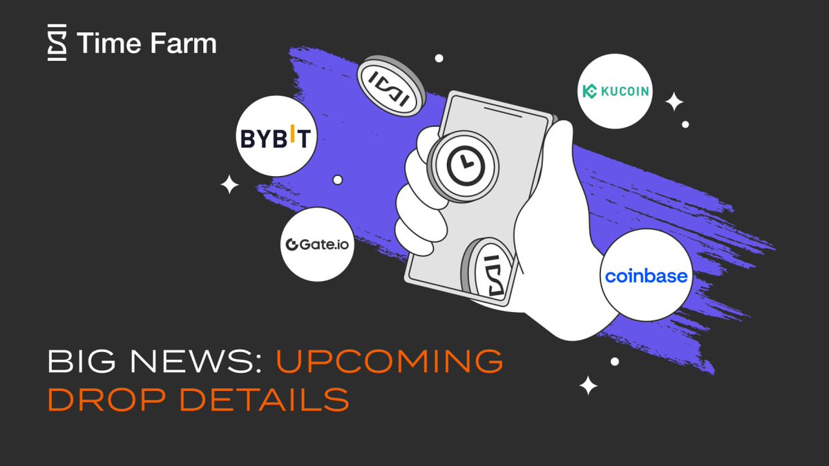 Breaking :- 🎆 The $TIME token is already listed on exchanges like Coinbase, ByBit Gate.io KuCoin more, so you can sell your tokens wherever you prefer

It’s like the $SECOND TGE but using $TIME — think of it as a reverse takeover of the TIME token by the SECOND