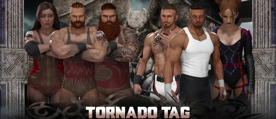 GEWA_Federation's tweet image. This Monday on GEWA Dark!
W.O.M.D Daigle, Byron and new comer Emily take on Gallus Sixx Sky &amp;amp; @xtheinterviewer and Brittany Vandiver 
in a tornado tag team match!