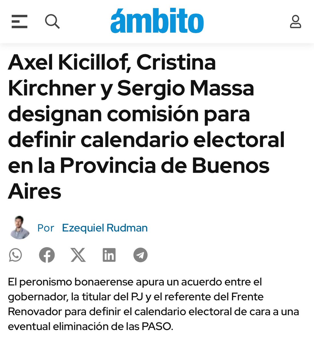 El problema no es la fecha de las elecciones. El problema son estos tres.